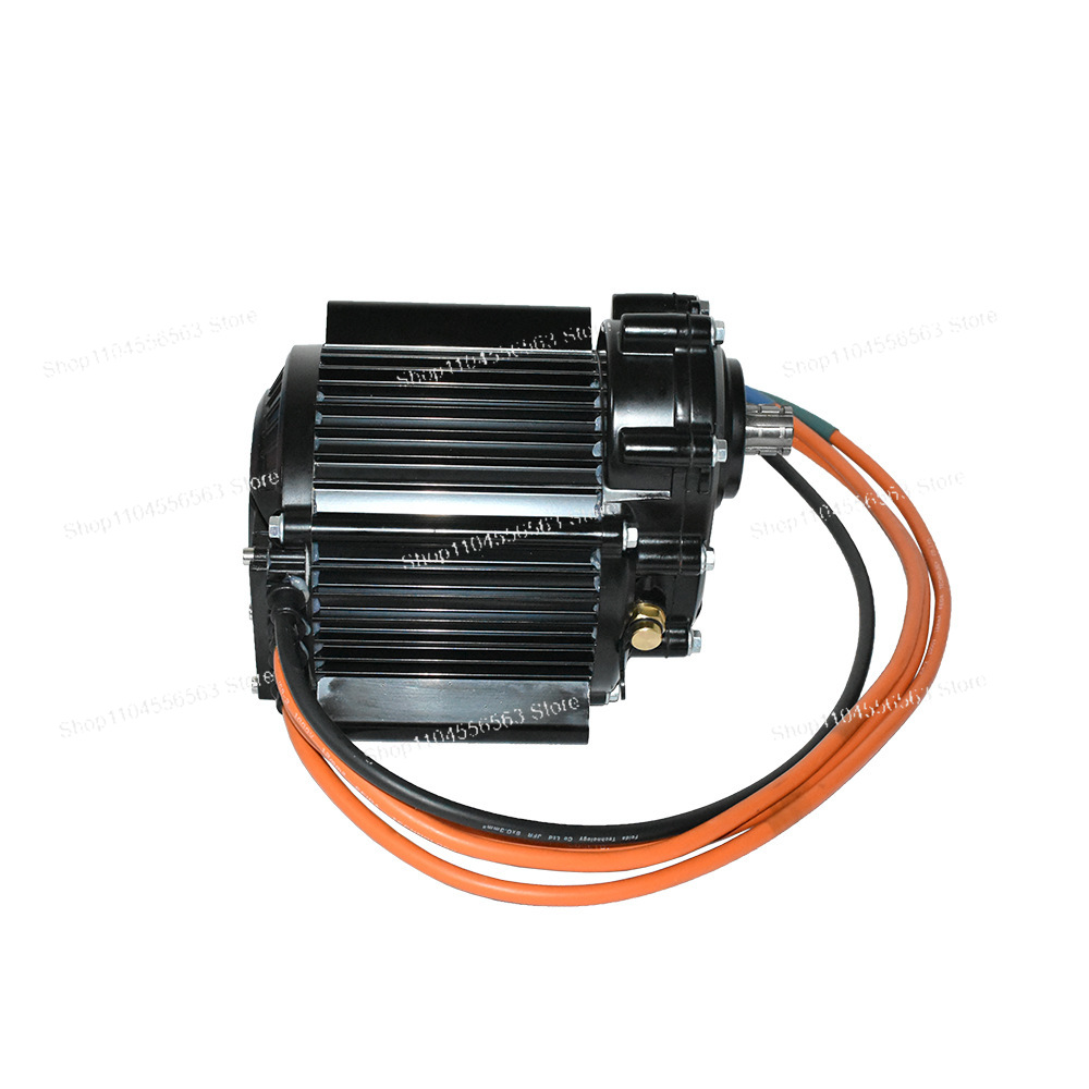 High Torque Brushless Mid Motor Kit - 2000WミッドドライブブラシレスモーターQS120 60H、高トルクギアードモーター（ATVおよび電気自動車コンバージョンキット用）