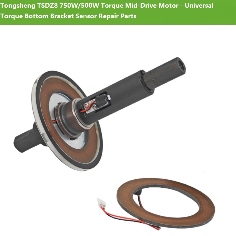 Torque Sensor Mid Drive Motor Kit - Tongsheng TSDZ8 750W/500W トルクミッドドライブモーター - ユニバーサルトルクボトムブラケットセンサー修理部品