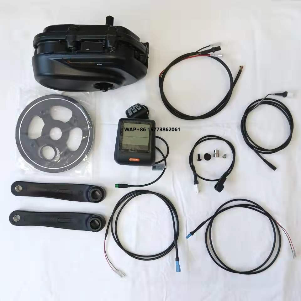 Torque Sensor Mid Drive Motor Kit - 36V 250W M400 Max Uartミッドドライブアルミ合金電動自転車モーターキットDPC07ディスプレイコントローラートルクセンサークランク用