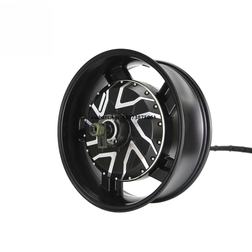 12000W Electric Motorcycle Hub Motor - QSMOTOR 17X6.0インチ 273 12000W V4 72V