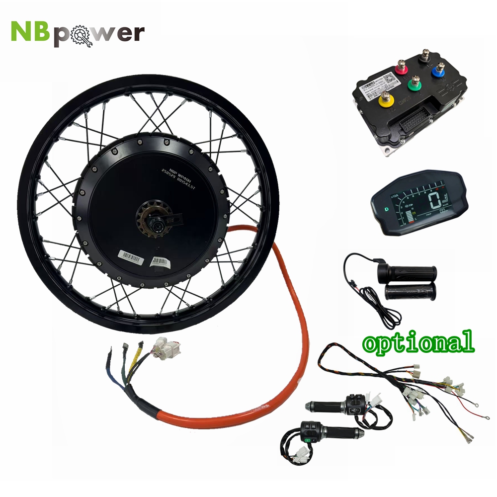 72V 8000W Brushless Hub Motor - NBpower/QS273 V3 72v 8000W電動自転車キット 150mmドロップアウト モーターサイクル電動自転車モーターホイール