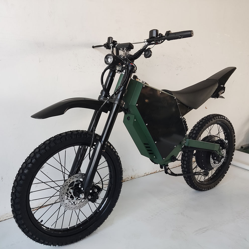 3000W Stealth Bomber Motor - プロ仕様のステルス爆撃機風電動自転車 大人用 3000W/15000Wモーター 油圧ダンパー 72Vリチウム電池 パワースチール