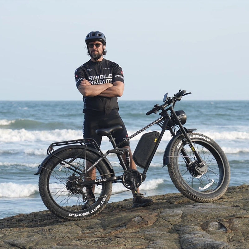 ANDSKY Apex50 AWD電動自転車 3000Wデュ - 48V 1500W Rear Hub Motor With Battery のレビューと価格