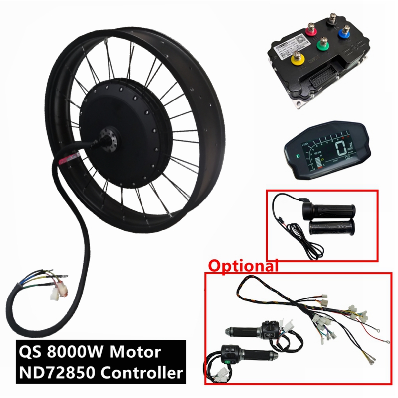 NBpower/QS273 V3 72v 8000Wファット - 72V 8000W Brushless Hub Motor のレビューと価格