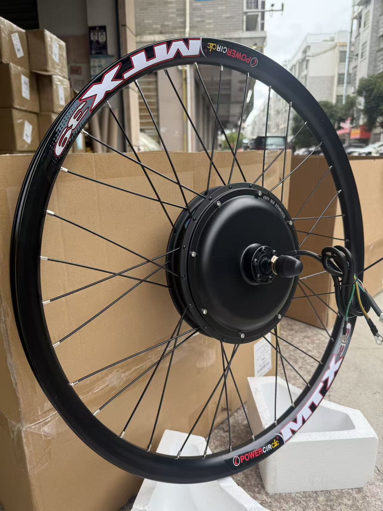 新型MTX39 72V 5000W電動自転車変換キット モー - 5000W Hub Motor Kit 72V のレビューと価格