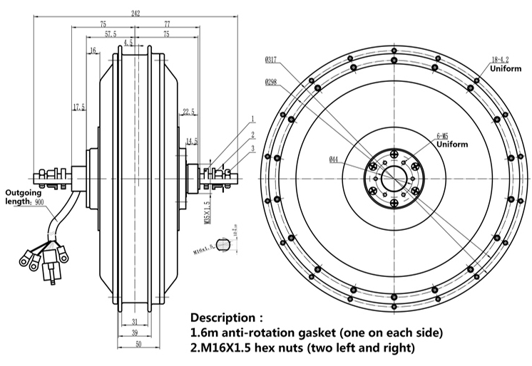 QS 273 V3 72v 8000W電動自転車キット 15 - 72V 8000W Brushless Hub Motor のレビューと価格