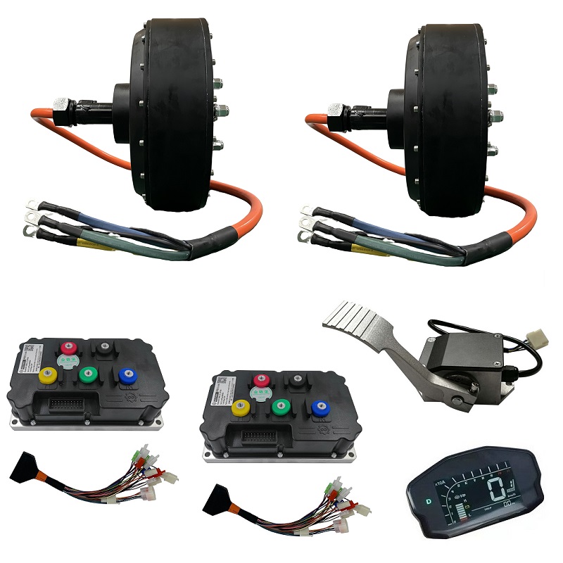 QSモーター273デュアル8000Wブラシレス72Vハブモー - 72V 8000W Brushless Hub Motor のレビューと価格
