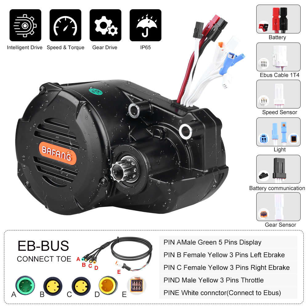 Bafang M620 G510 48V 52V 1000W - Mid Drive Conversion Kit 1000W のレビューと価格