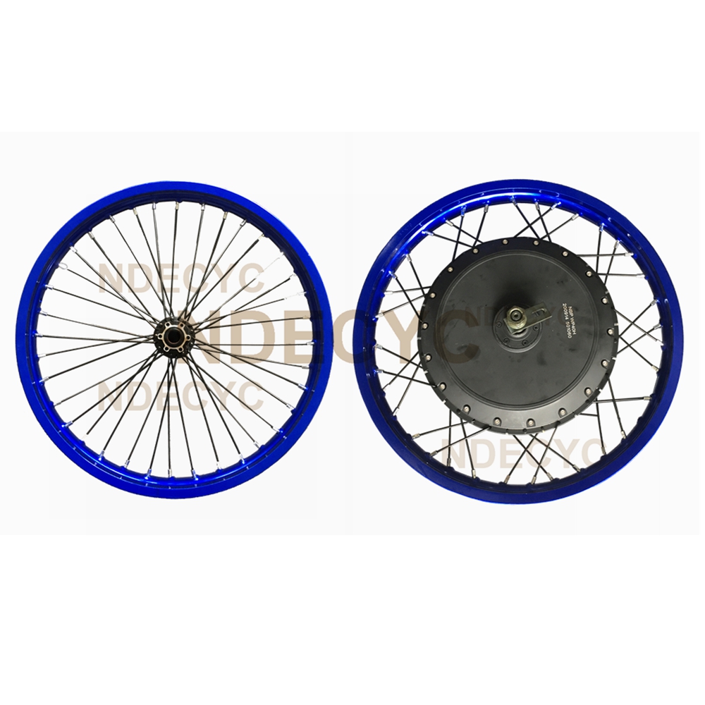 モーターサイクル用電動自転車後輪,18インチ,19インチ,7 - 72V 8000W Brushless Hub Motor のレビューと価格