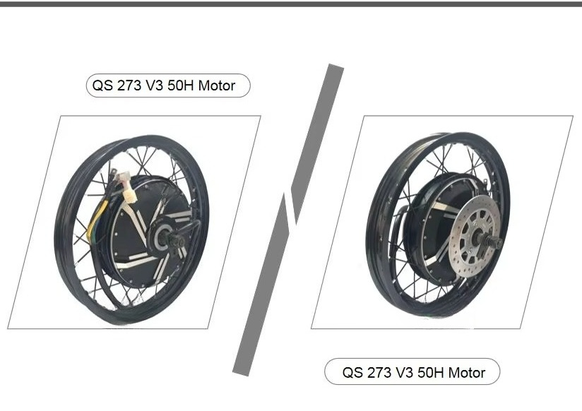電動バイクモーターキット QS 273 50H 200mmフ - 12000W Electric Motorcycle Hub Motor のレビューと価格