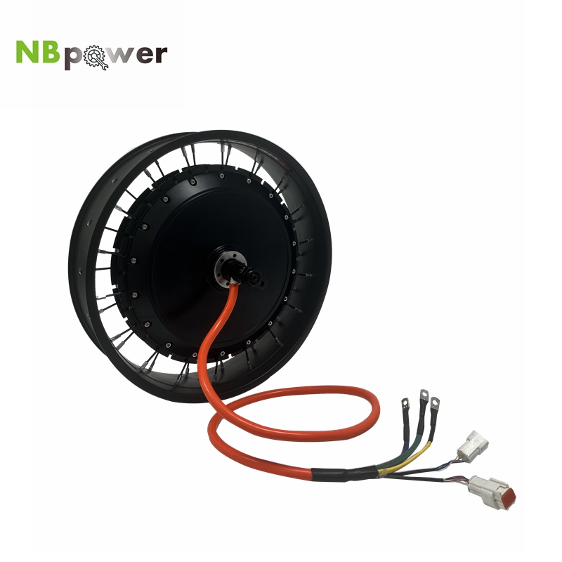 NBpower/QS273 40H 20x4/24x4/26 - 72V 8000W Brushless Hub Motor のレビューと価格